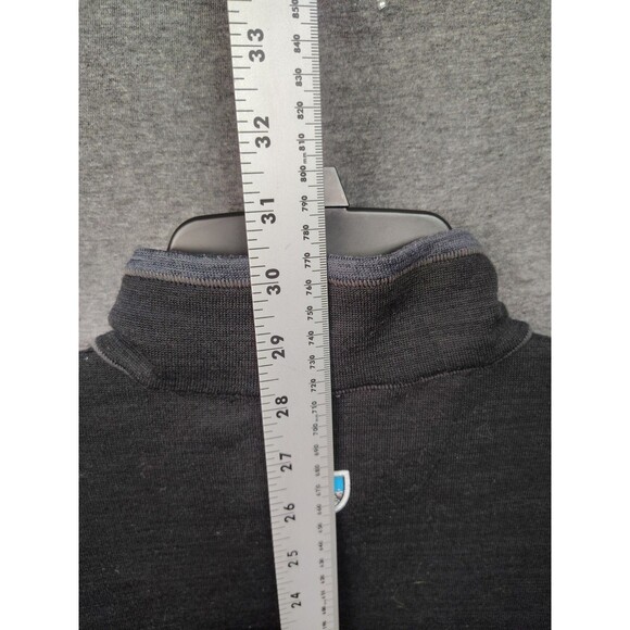 Kuhl Revel 1/4 Zip Kashmira Fleece Sweater Pullover Black 3007 Men's Xlarge - Picture 8 of 8